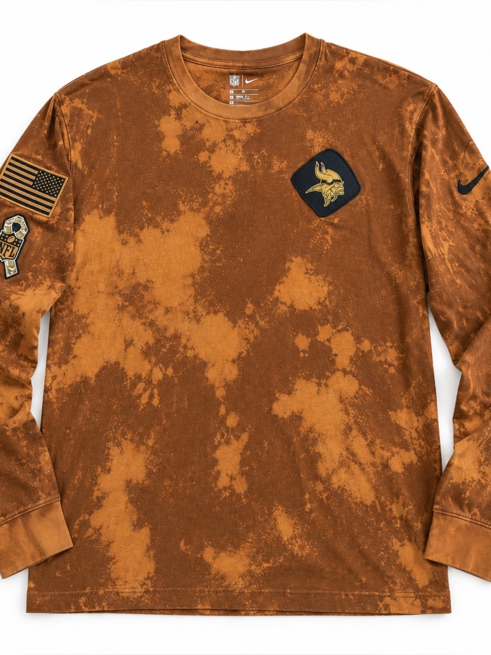 Nike Minnesota Vikings Salute to Service Long Sleeve Shirt L